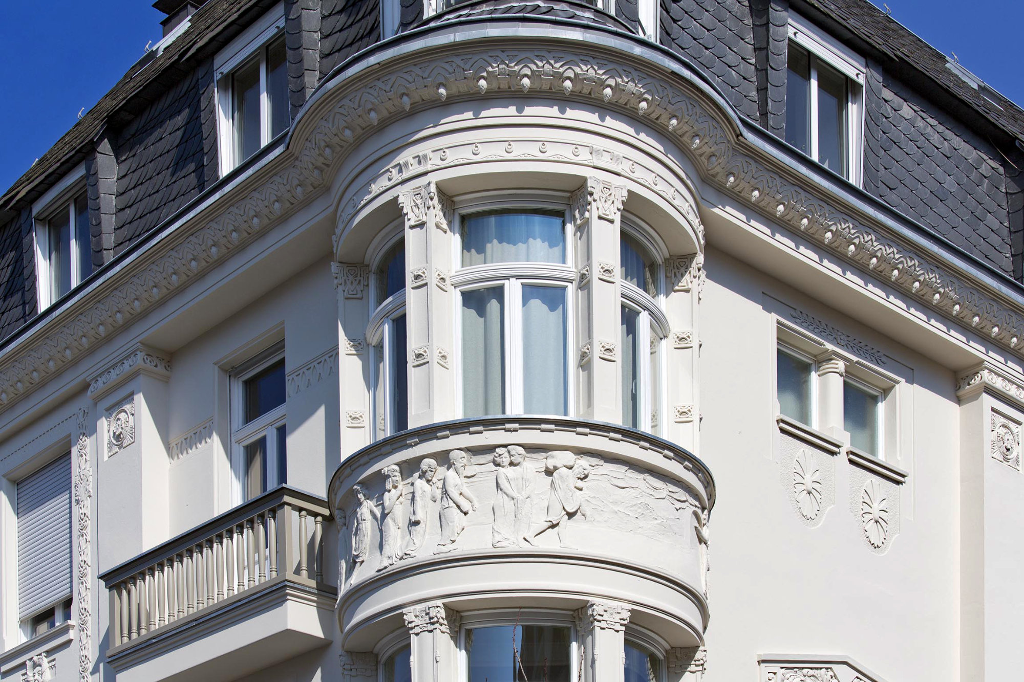 Fassadenarbeiten von Maler Hülsbusch